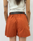 Pantaloncini in 100% Cotone con Pinces