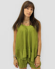 Completo con Top a Spalline e Shorts
