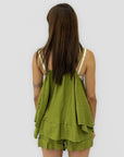 Completo con Top a Spalline e Shorts