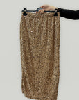 Gonna lunga in paillettes