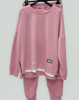 Completo Comfy Chic con Felpa e Pantalone Coordinato