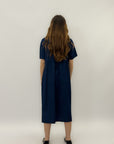 Abito in denim leggero con tasche