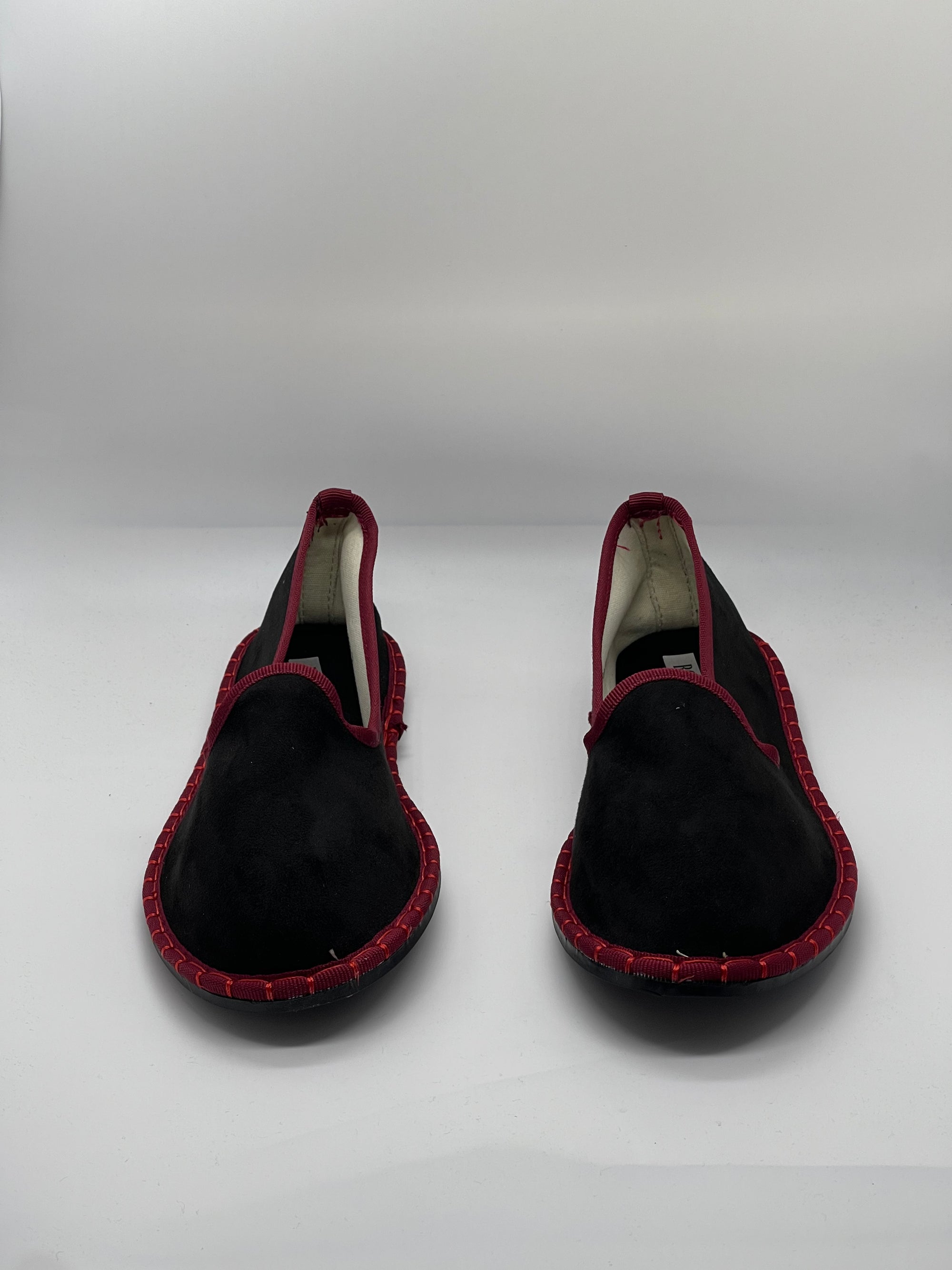 Friulane in velluto con bordo