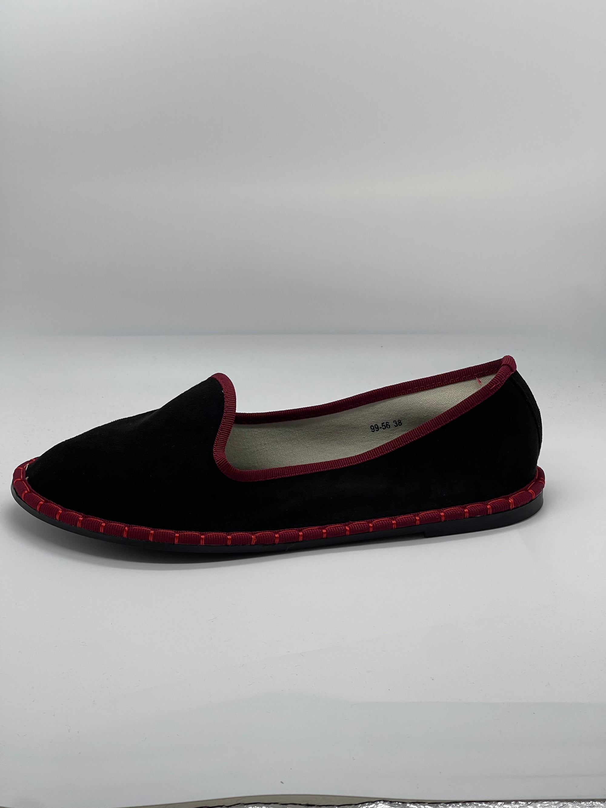 Friulane in velluto con bordo