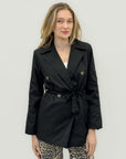 Trench Donna Doppiopetto con Cintura