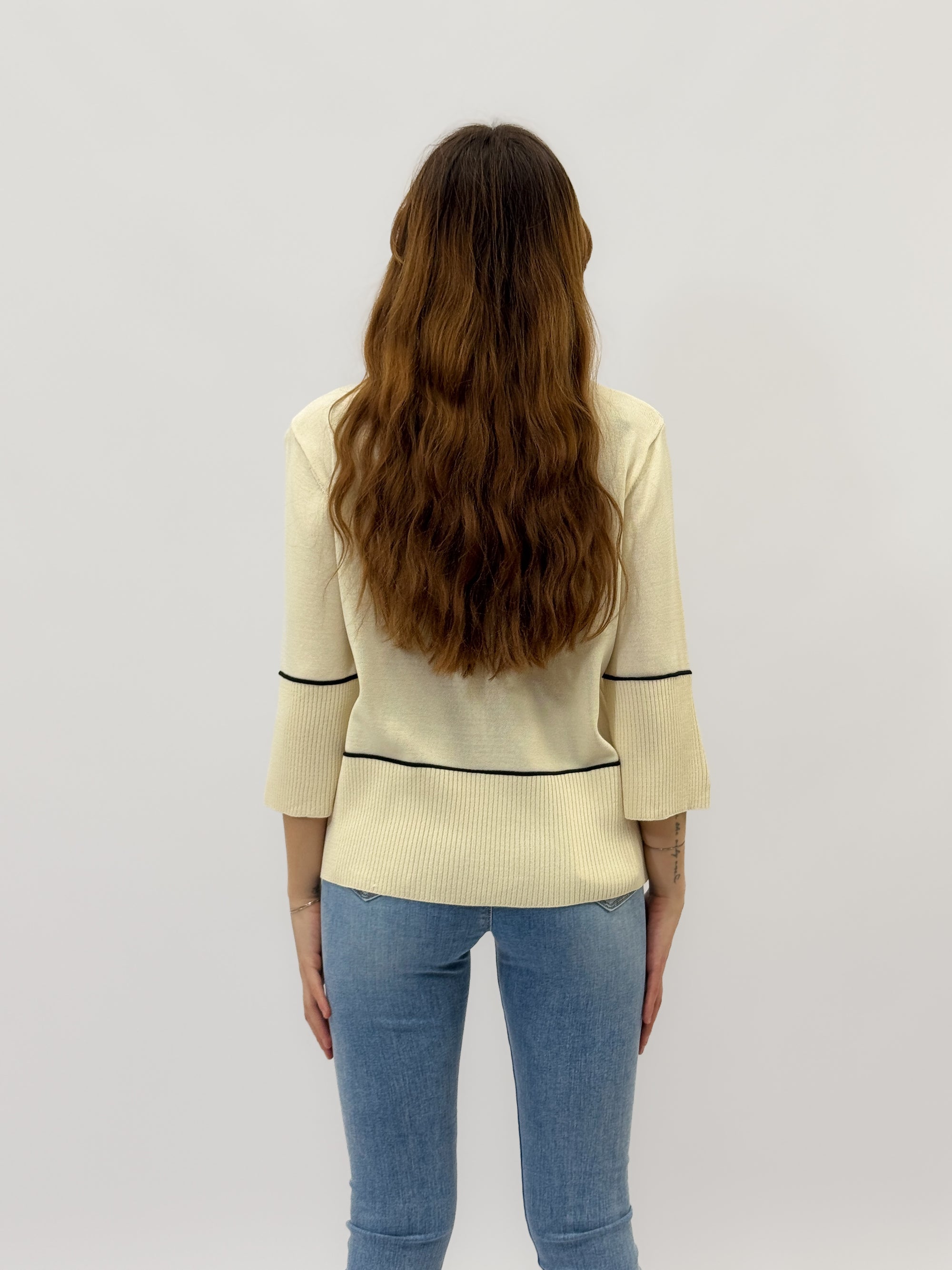 Maglia morbida con dettagli