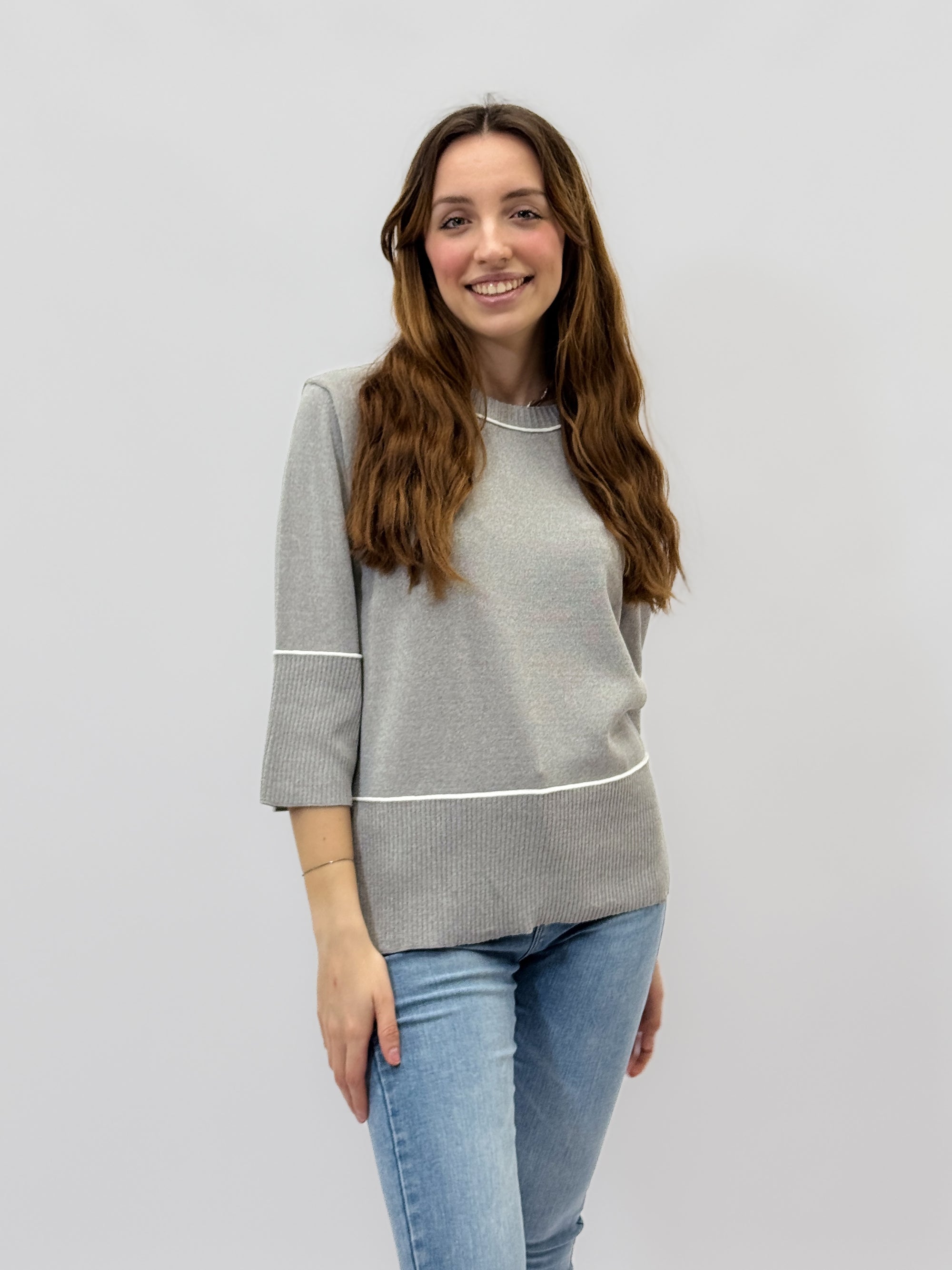 Maglia morbida con dettagli