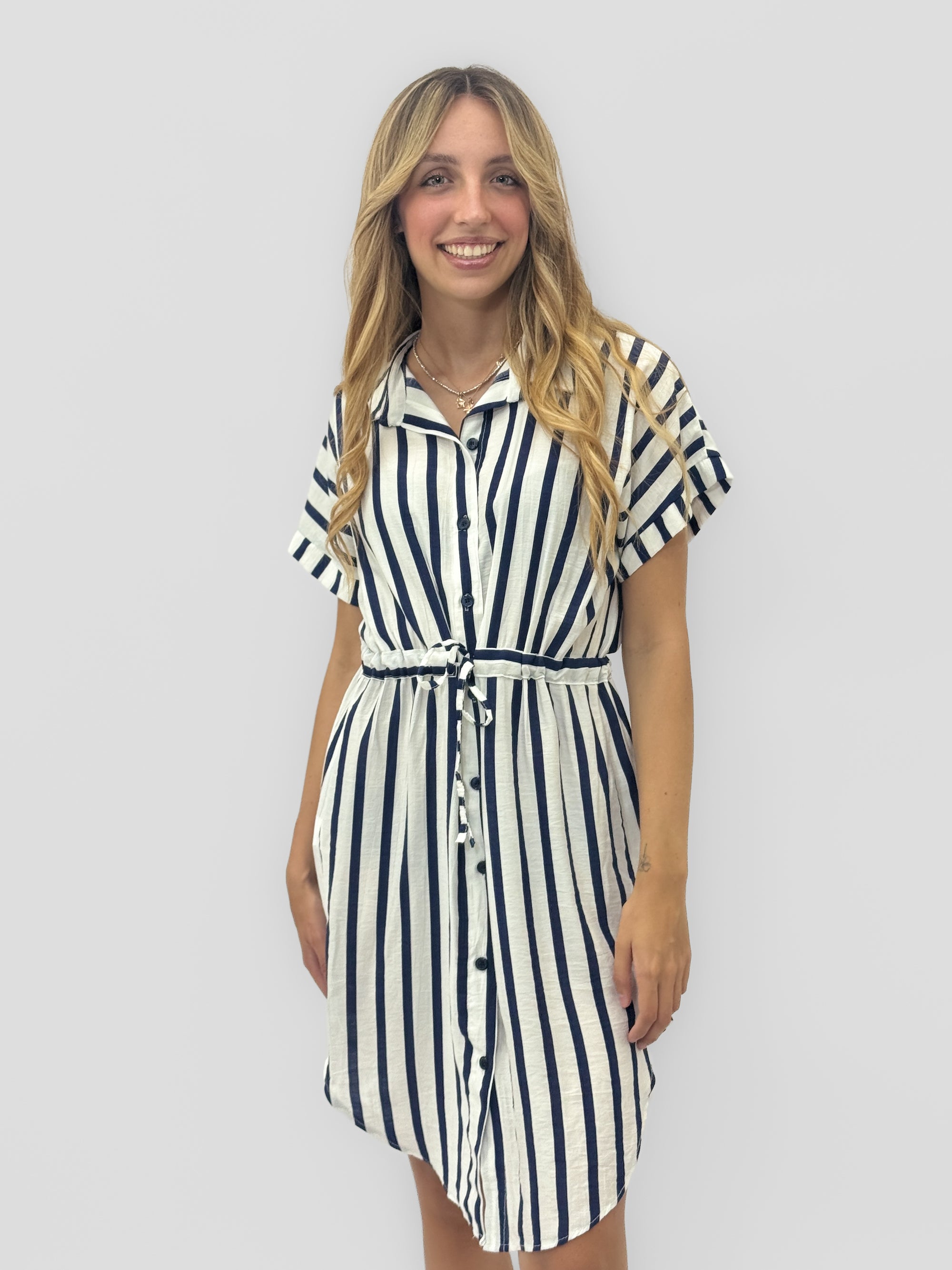 Abito Camicia Riviera a Righe