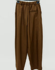 Pantalone Palazzo Vita Alta con Pences Stile Elegante