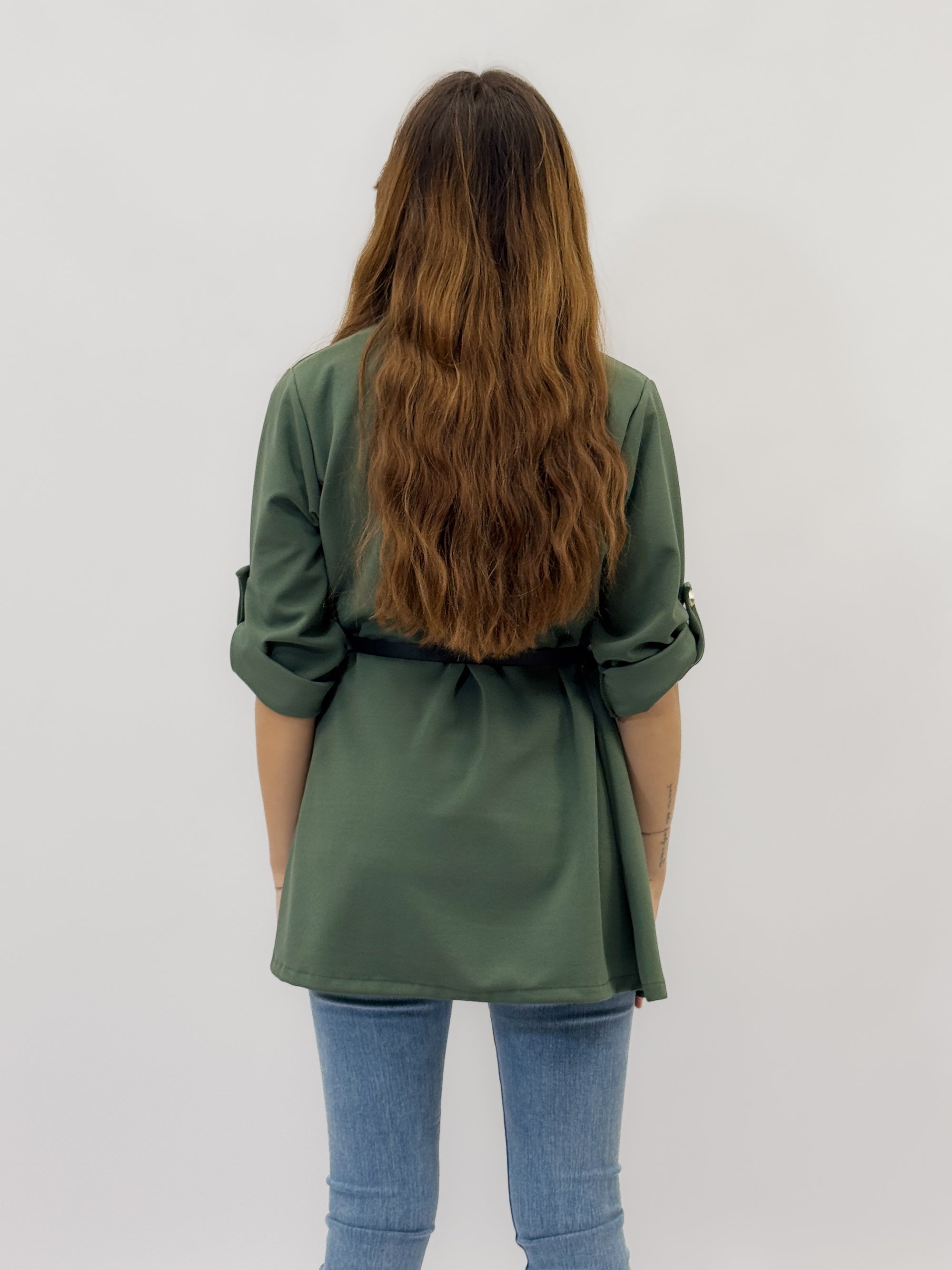 Giacca con cintura