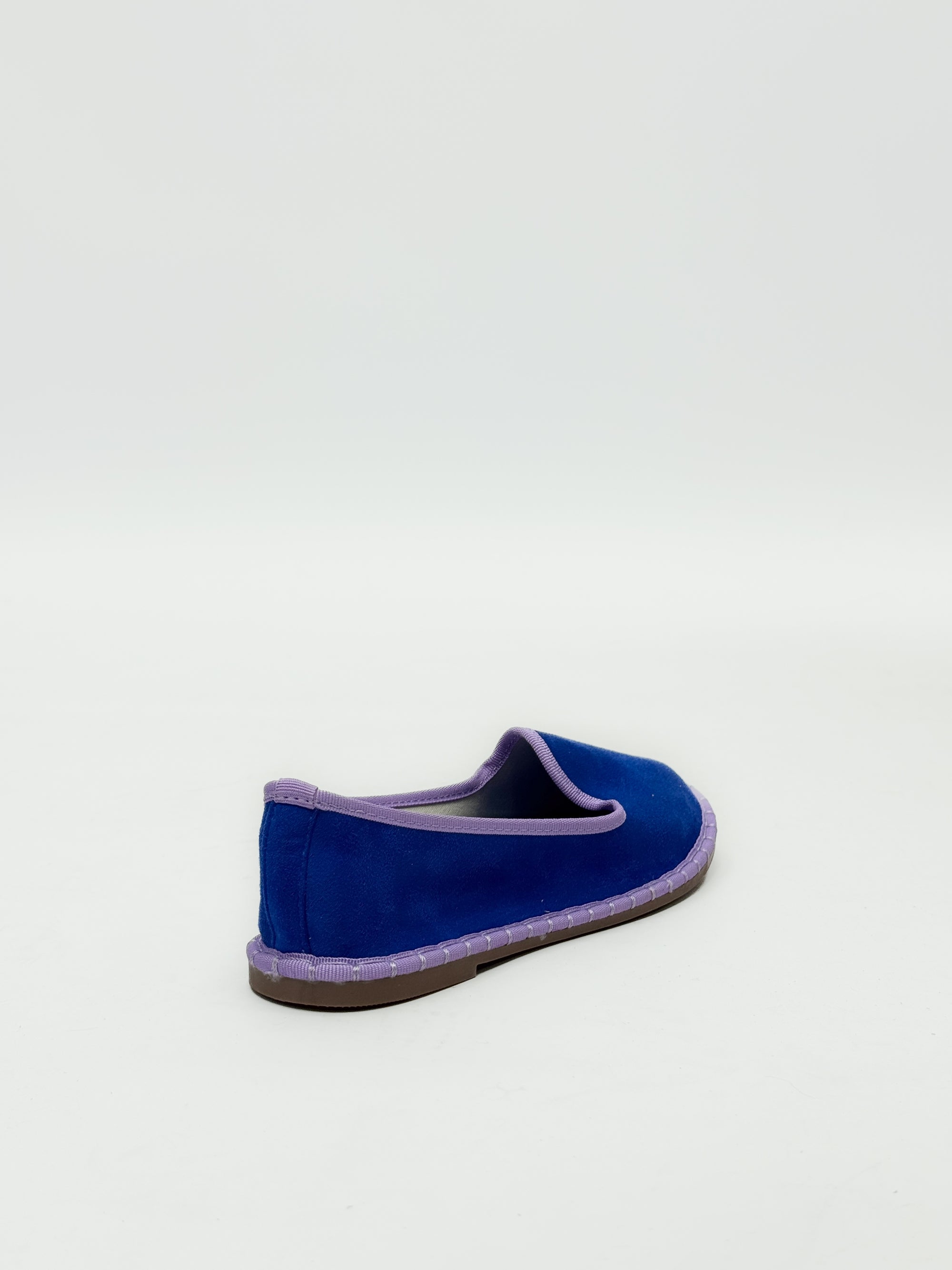 Friulane in velluto con bordo