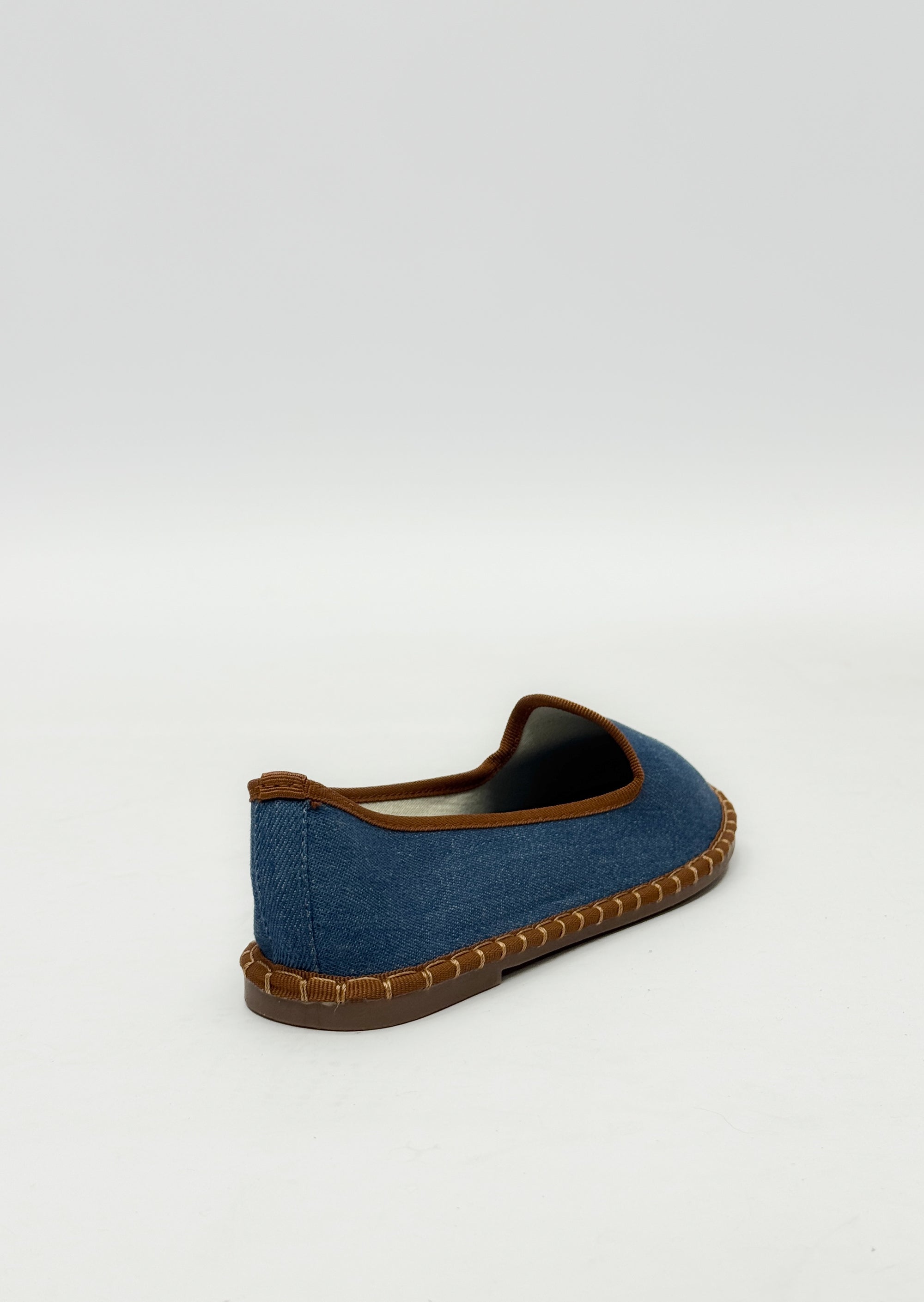 Friulane in velluto con bordo