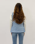 Piumino gilet con zip