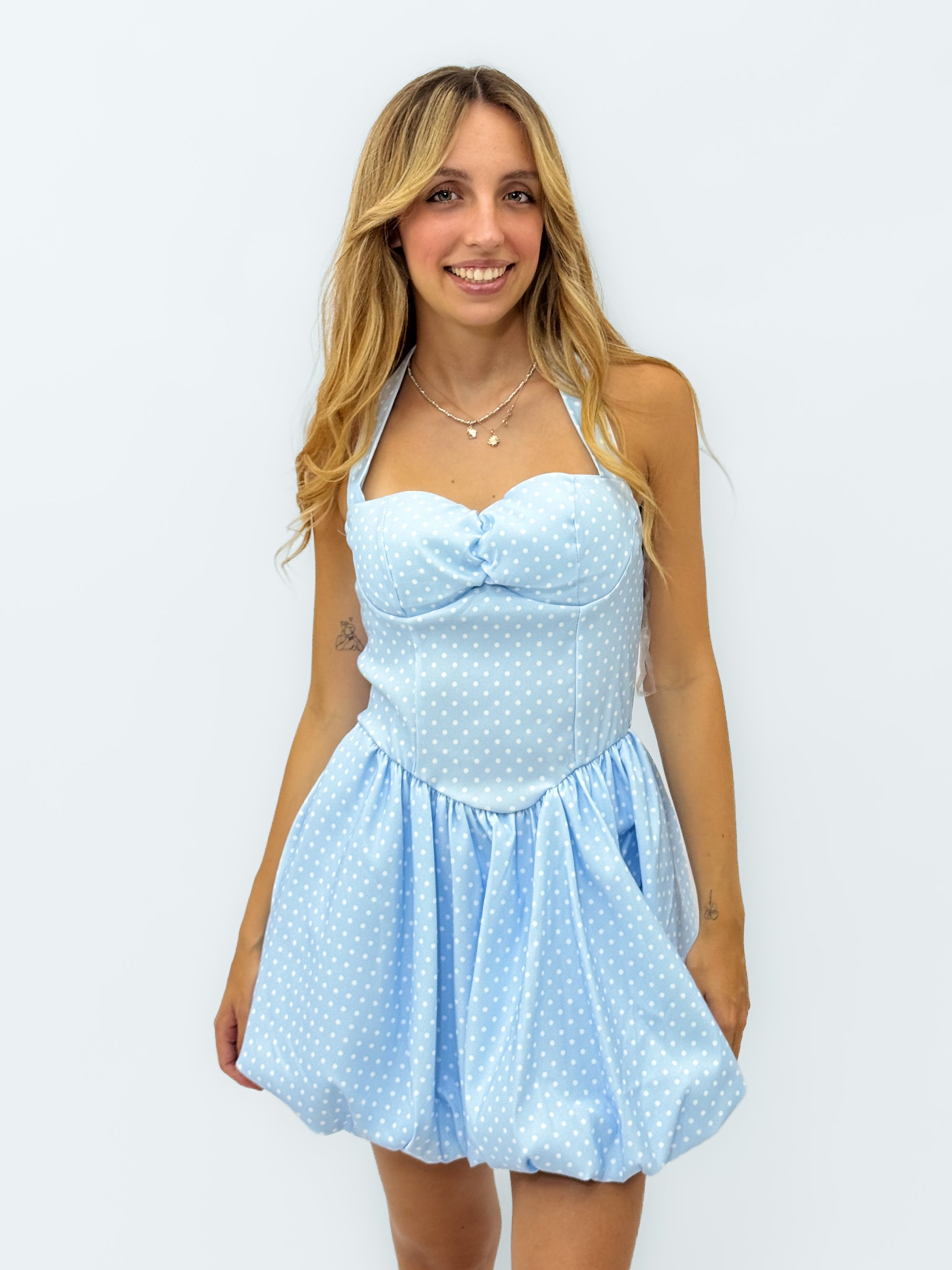Abito Amélie a Pois con Gonna Balloon