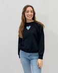 Felpa con cuore