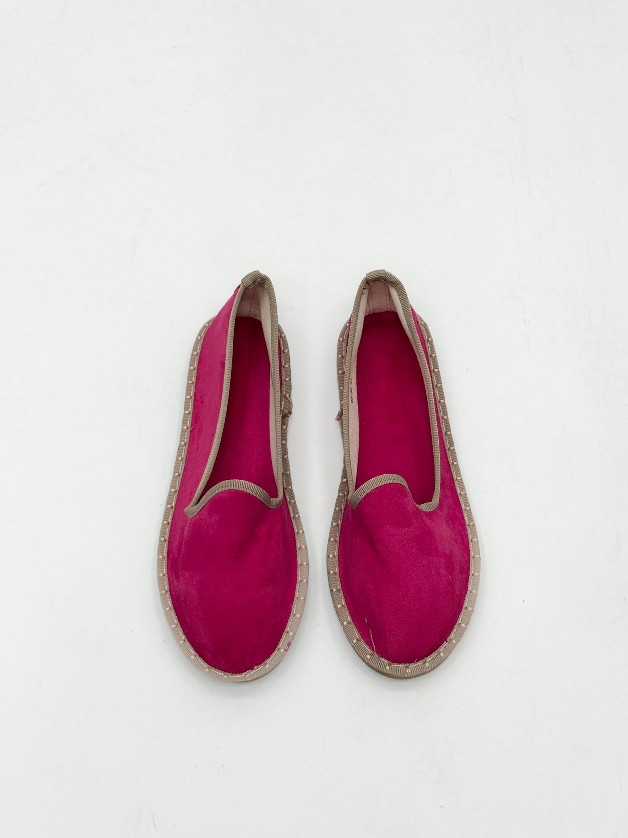 Friulane in velluto con bordo