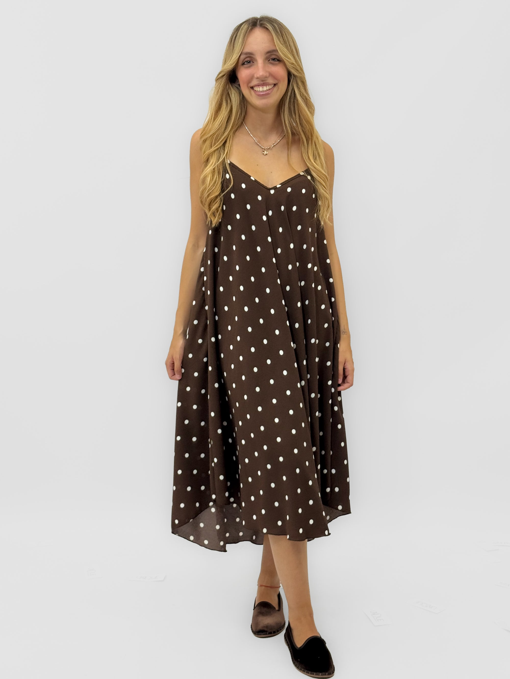 Abito Midi a Pois – Livia