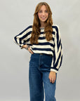 Maglia a righe taglia comoda