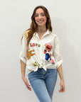 Camicia con stampa