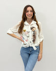 Camicia con stampa