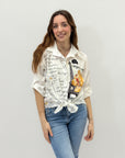 Camicia con stampa