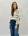 Maglia a righe taglia comoda