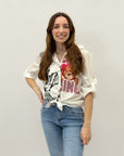 Camicia con stampa
