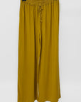 Pantaloni Palazzo con Vita Elasticizzata