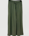 Pantaloni Palazzo con Vita Elasticizzata