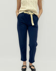 Pantalone Elasticizzato Vita Elastico Fit Slim Comfort