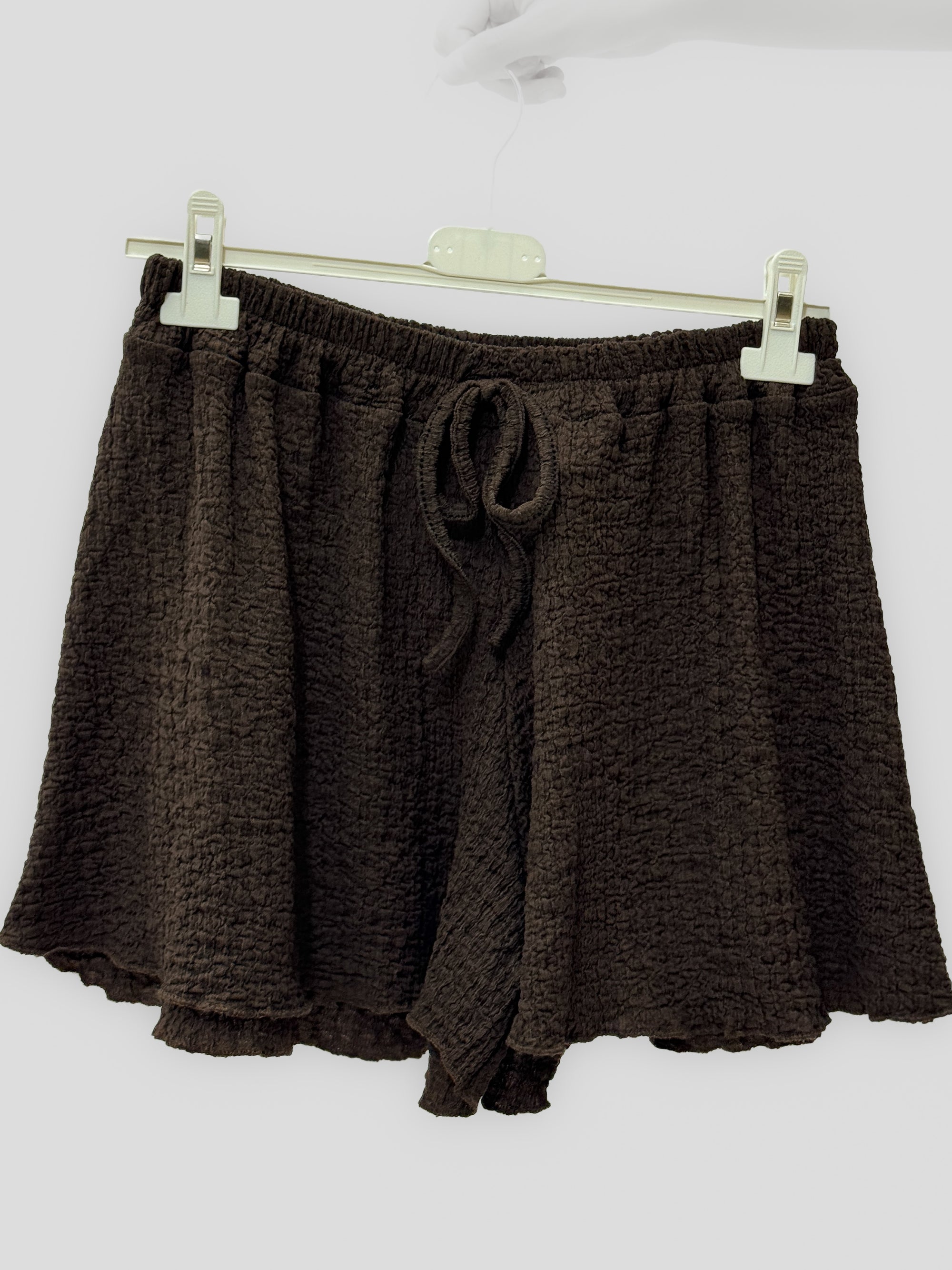 Pantaloncini Comfy in Tessuto Mosso