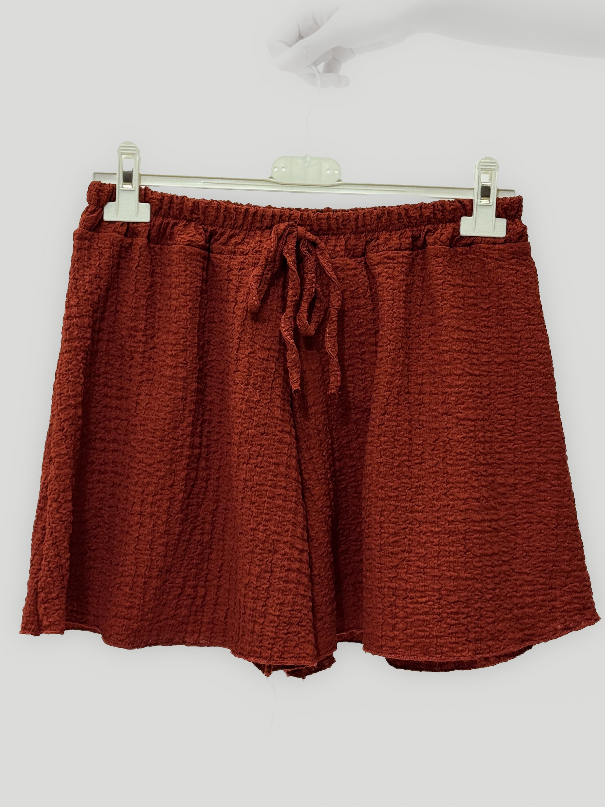 Pantaloncini Comfy in Tessuto Mosso