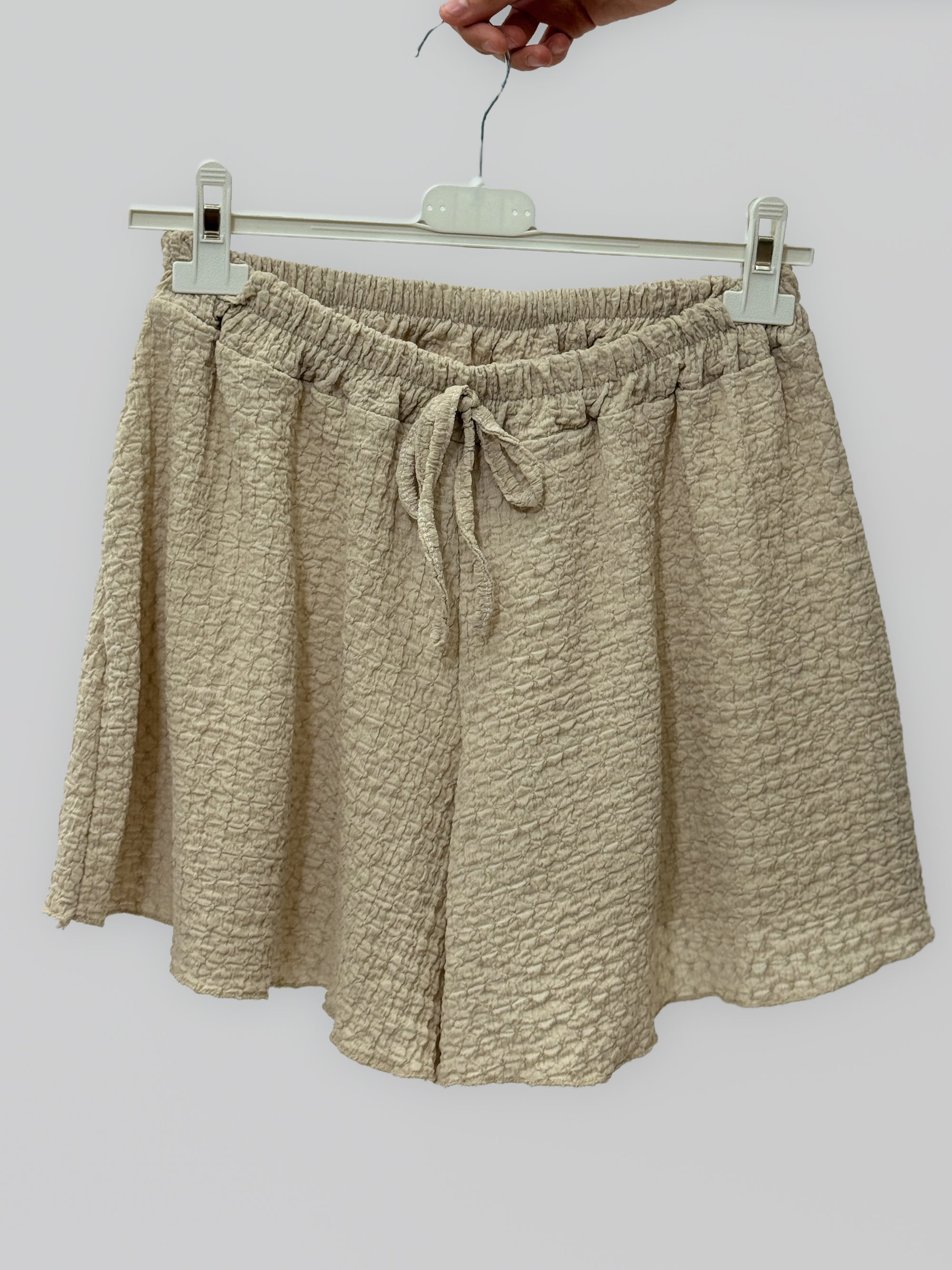 Pantaloncini Comfy in Tessuto Mosso