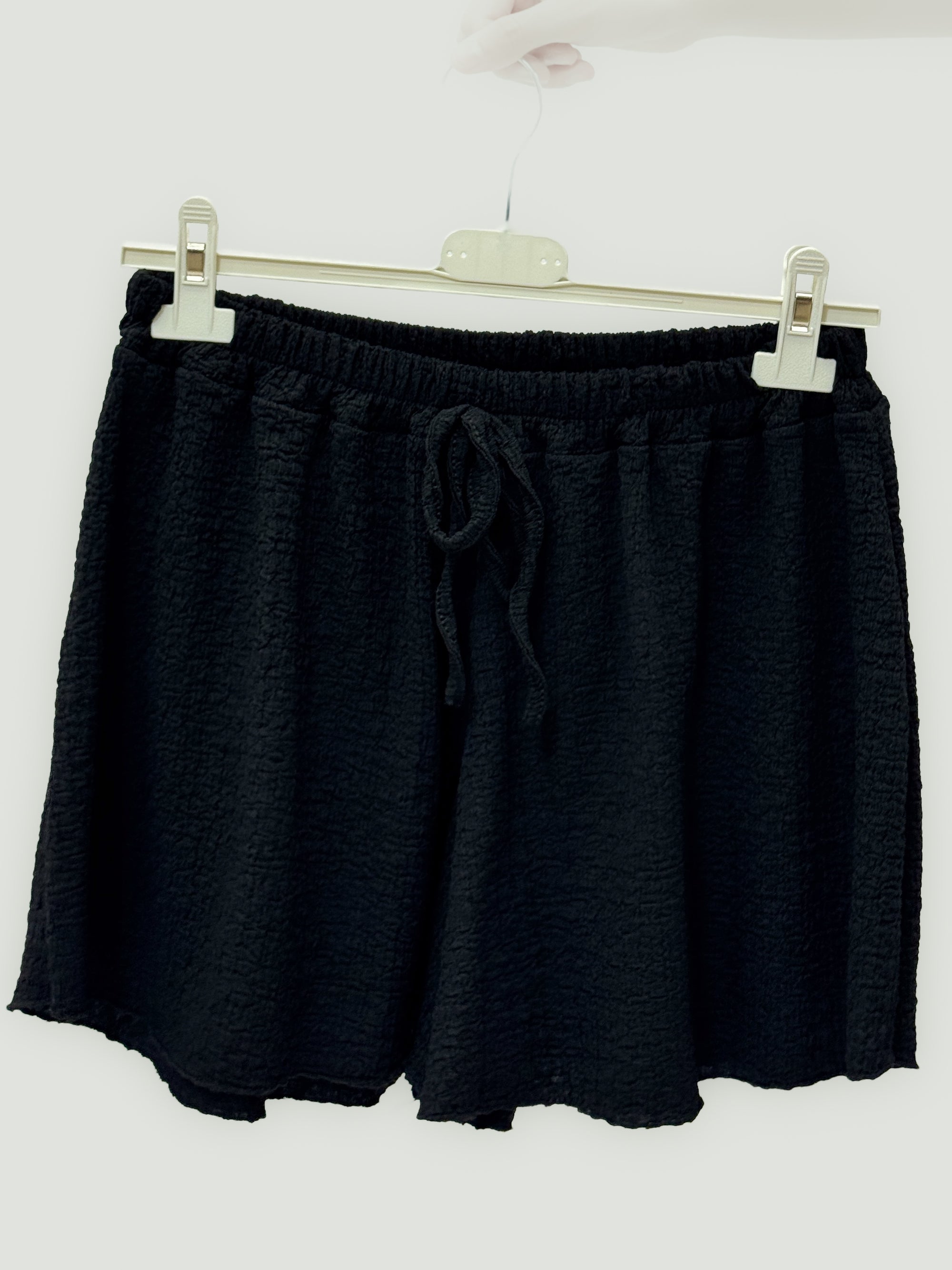 Pantaloncini Comfy in Tessuto Mosso