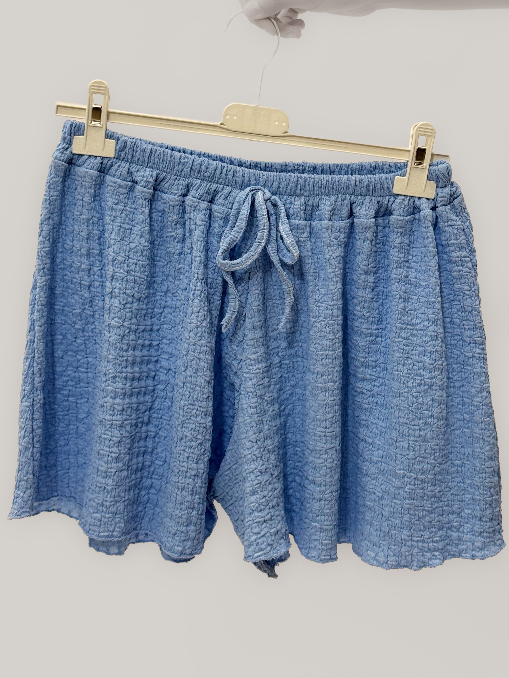 Pantaloncini Comfy in Tessuto Mosso