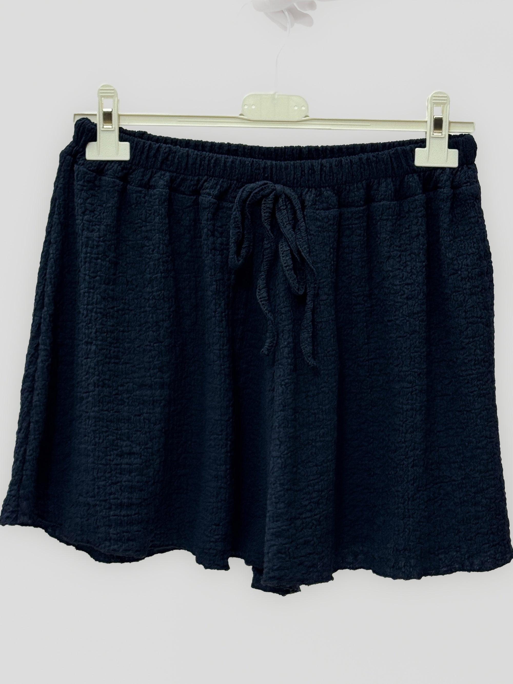 Pantaloncini Comfy in Tessuto Mosso