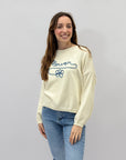 Maglia con scritto "flower"