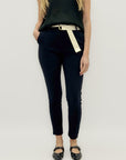 Pantalone Elasticizzato Vita Elastico Fit Slim Comfort