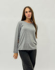 Maglia in cotone e lana