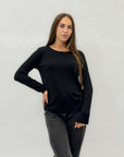 Maglia in cotone e lana