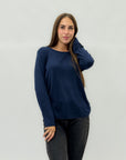 Maglia in cotone e lana