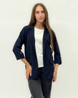 Giacca blazer taglio morbido