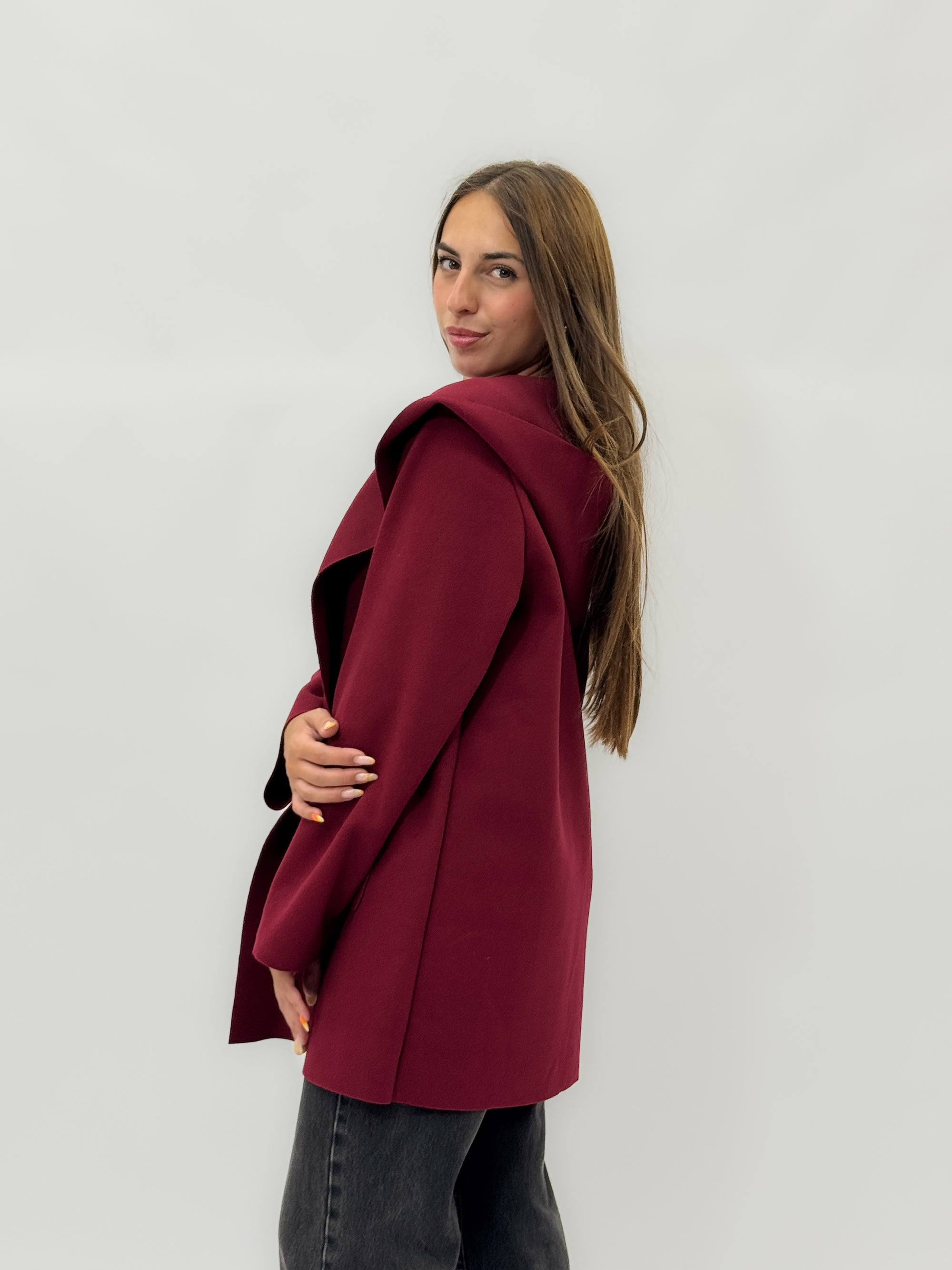 Giacca in tinta unita