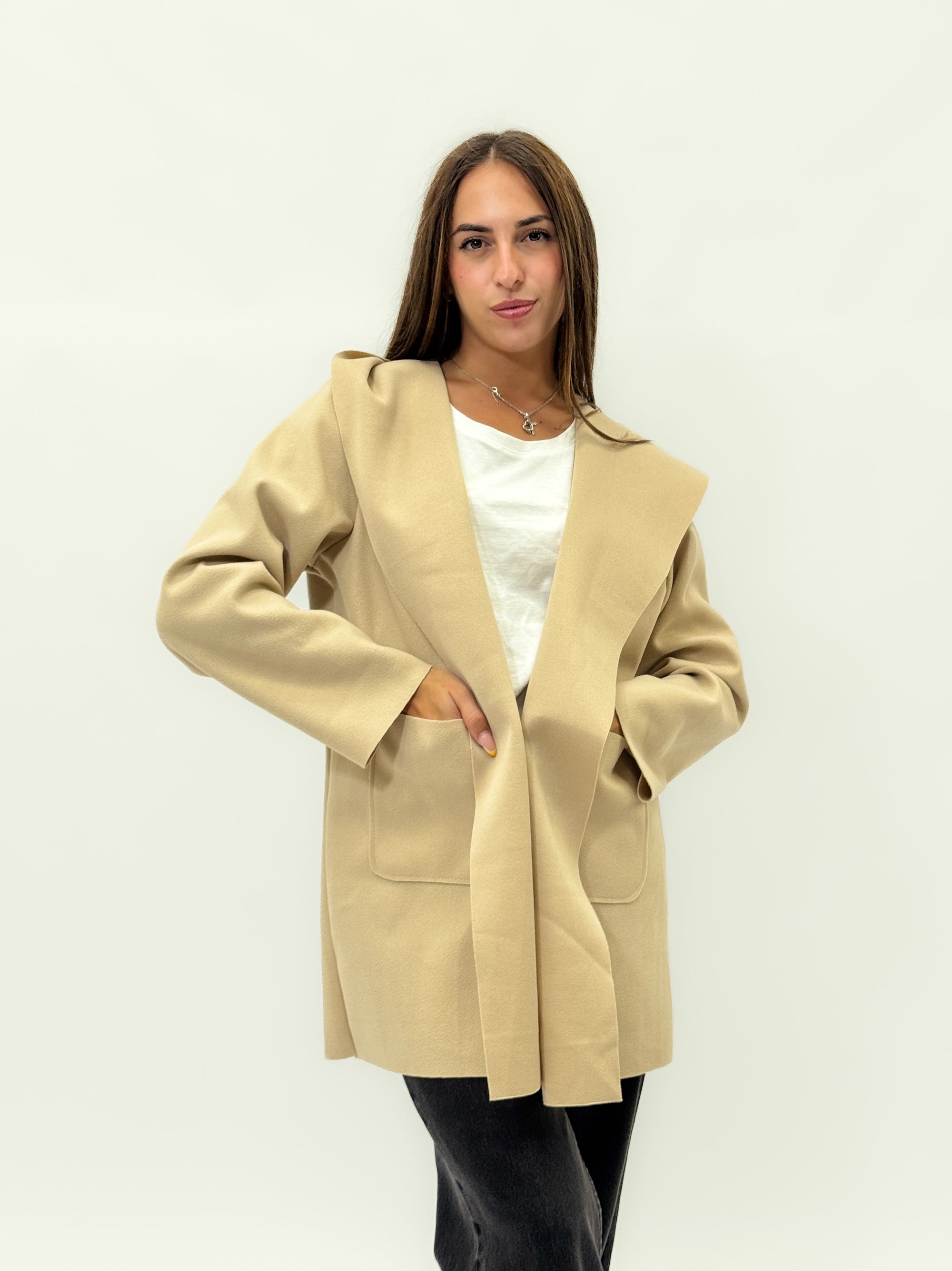 Giacca in tinta unita