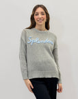 Maglia con scritta "Splendore"