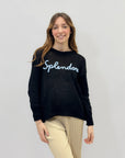 Maglia con scritta "Splendore"