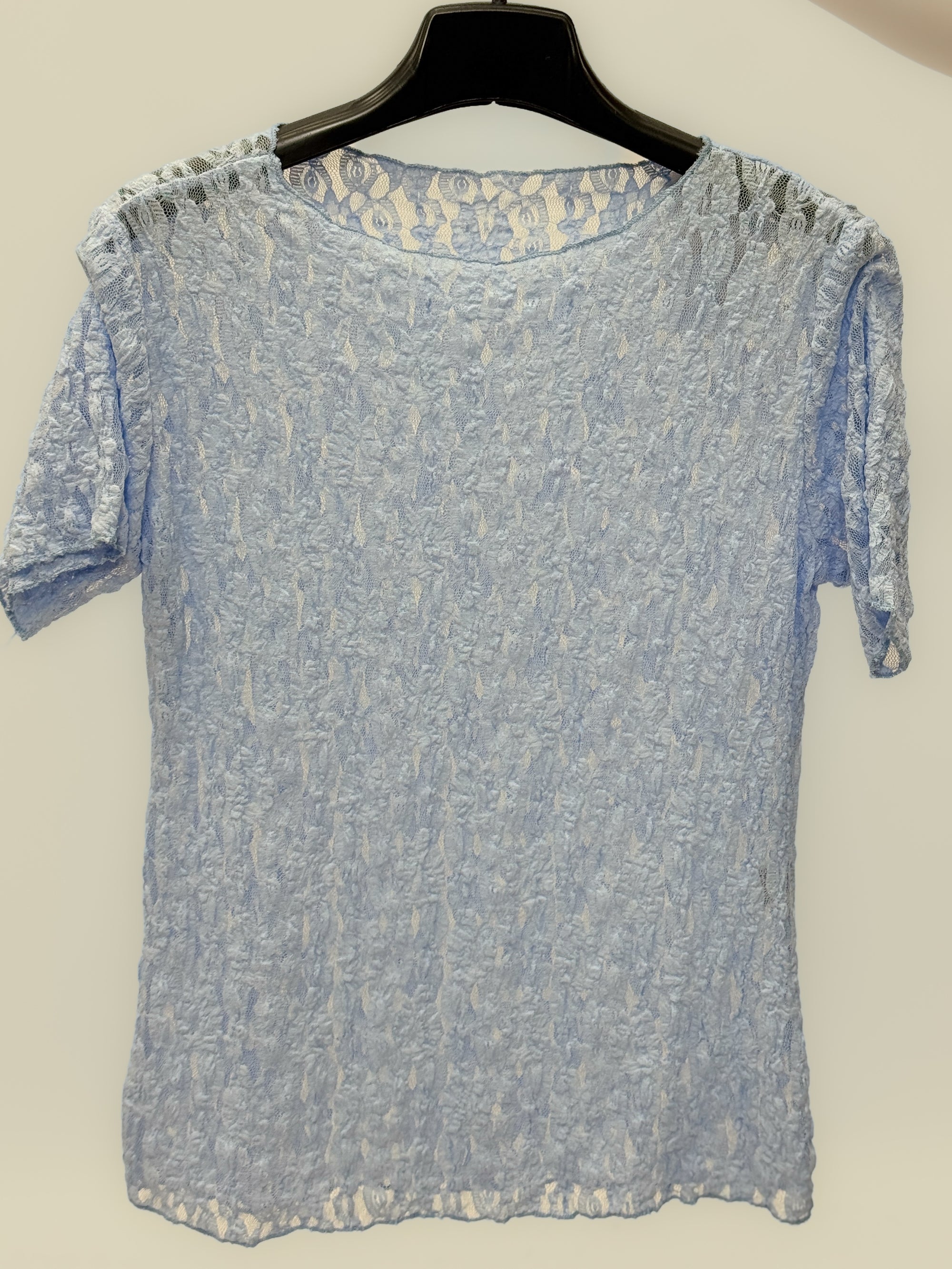 T-Shirt in Pizzo Trasparente