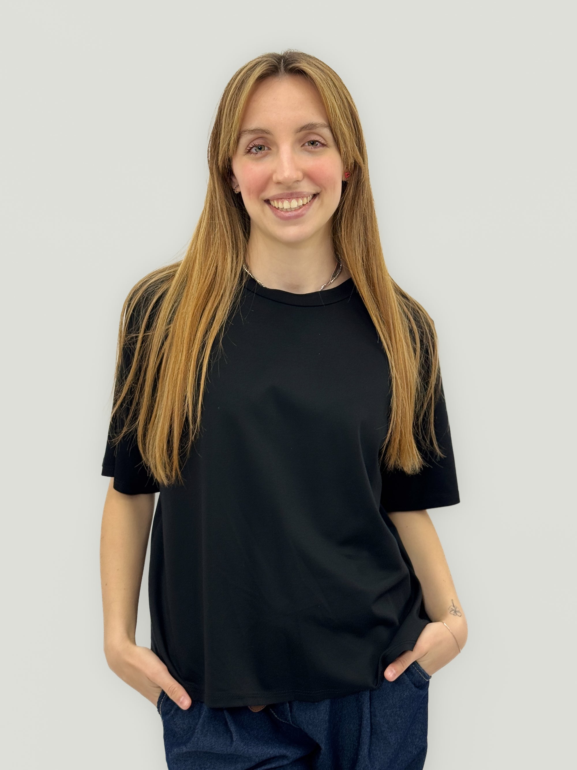 T-Shirt Basic Morbida Vestibilità Comoda