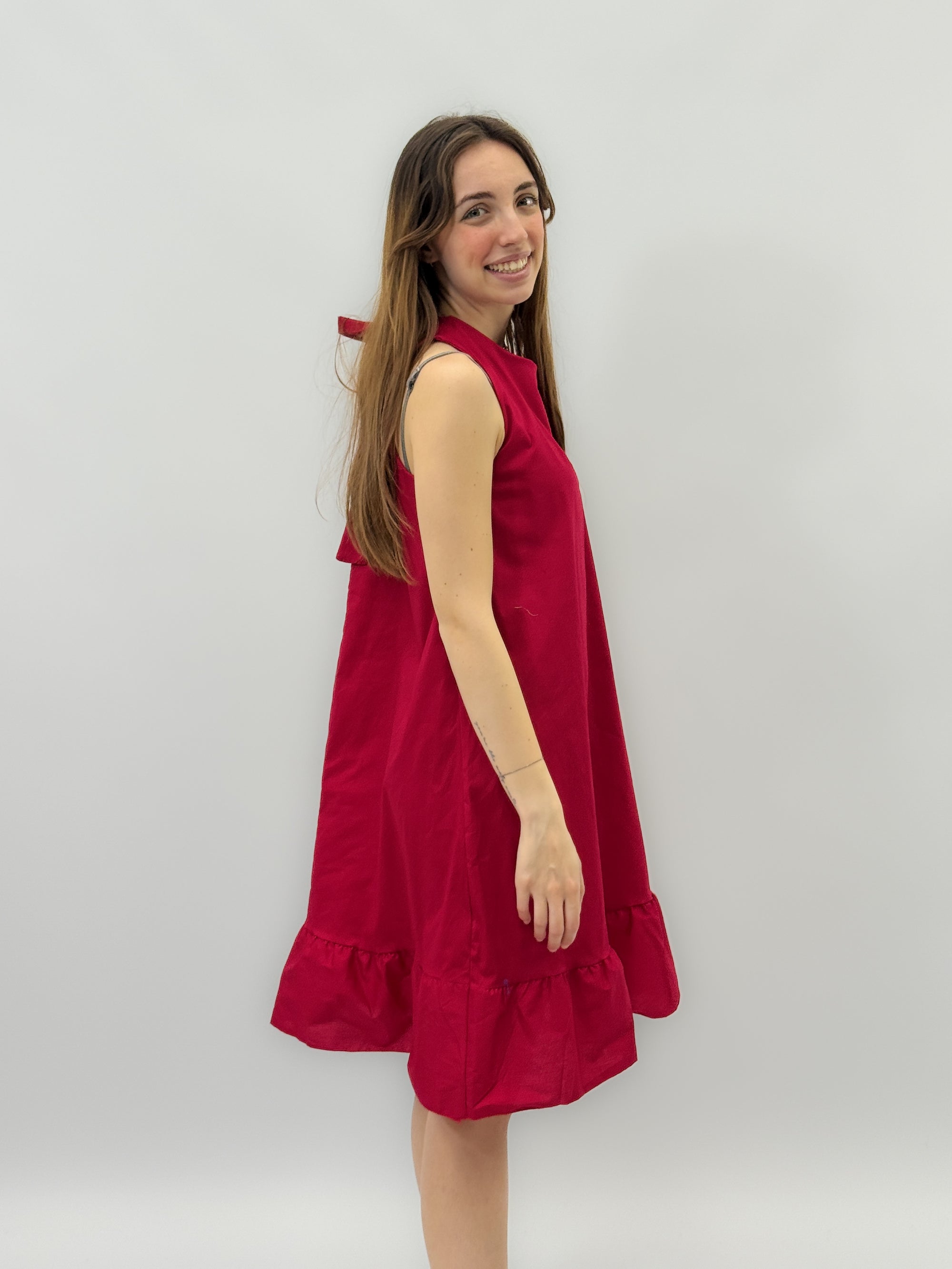 Abito con fiocco dietro