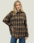 Camicia tartan oversize – Stile casual e comfort perfetto per ogni giorno